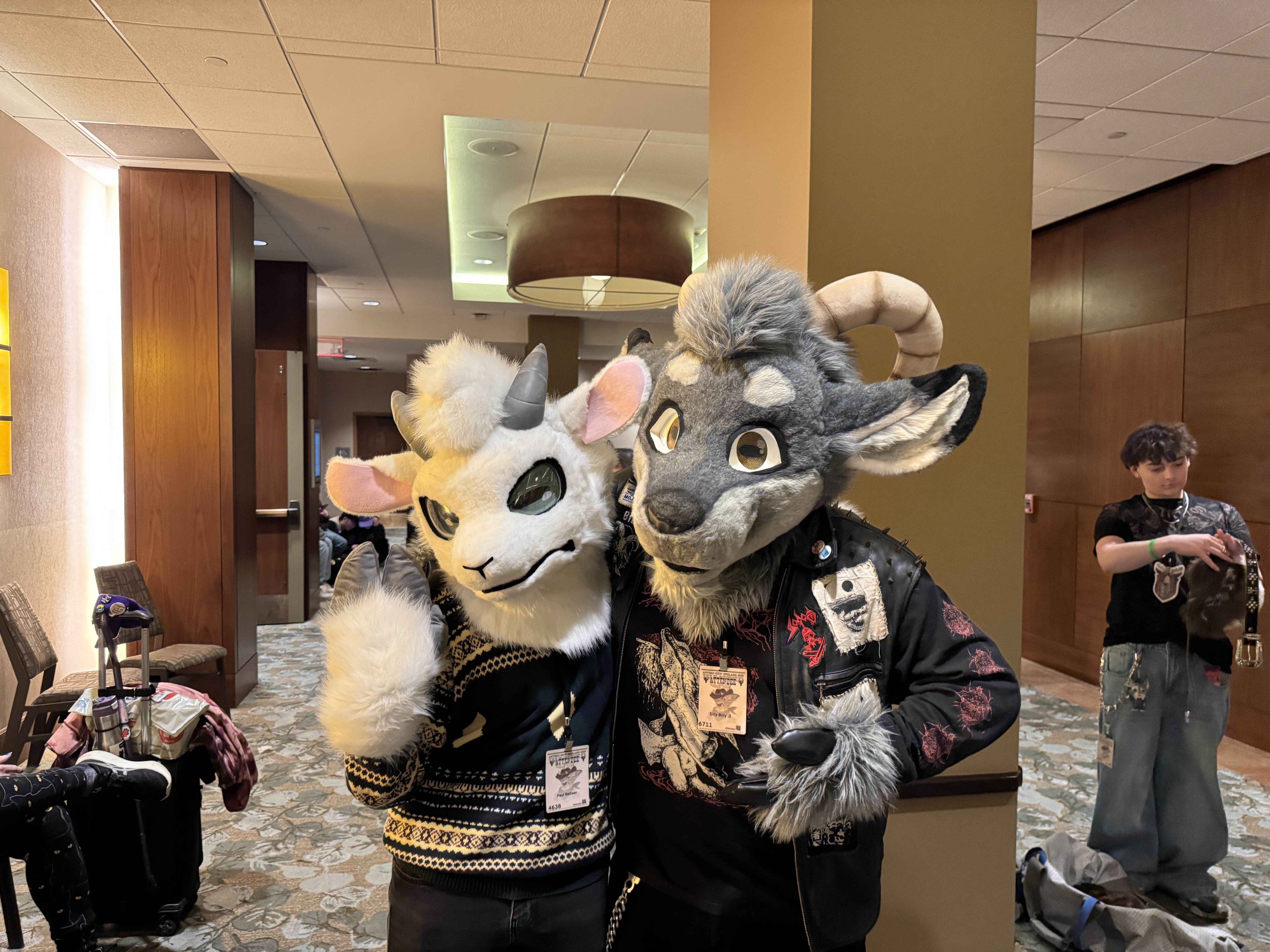 A picture with @BillyBroccy2 [Twitter] at ANE 2026